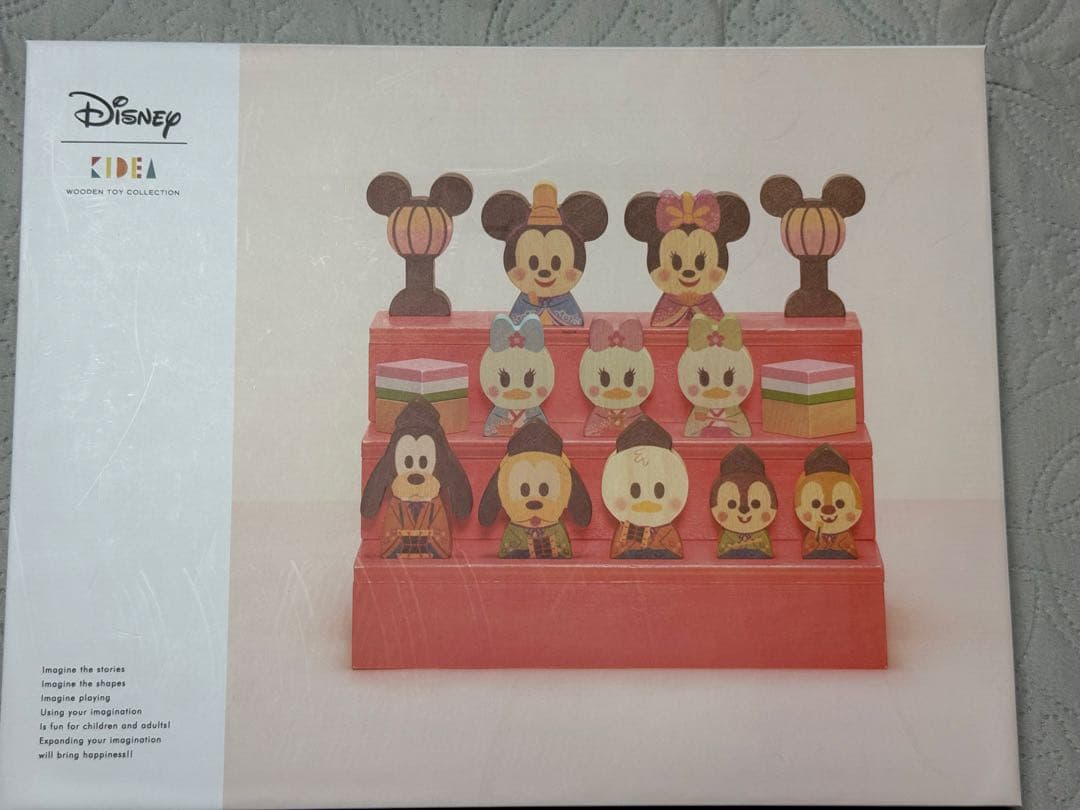 Disney KIDEA KIDEA&BLOCK ひな人形 ひなまつり