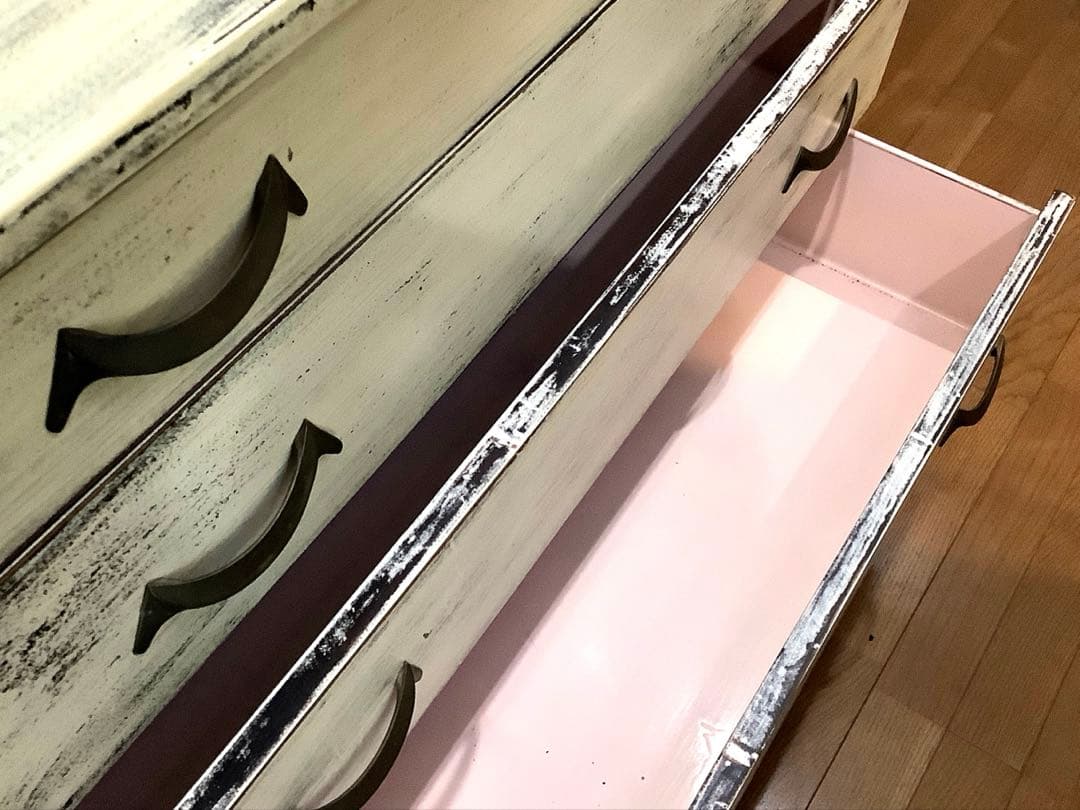 奥行51 幅102 高さ89.5cm 引き出し　スチール棚