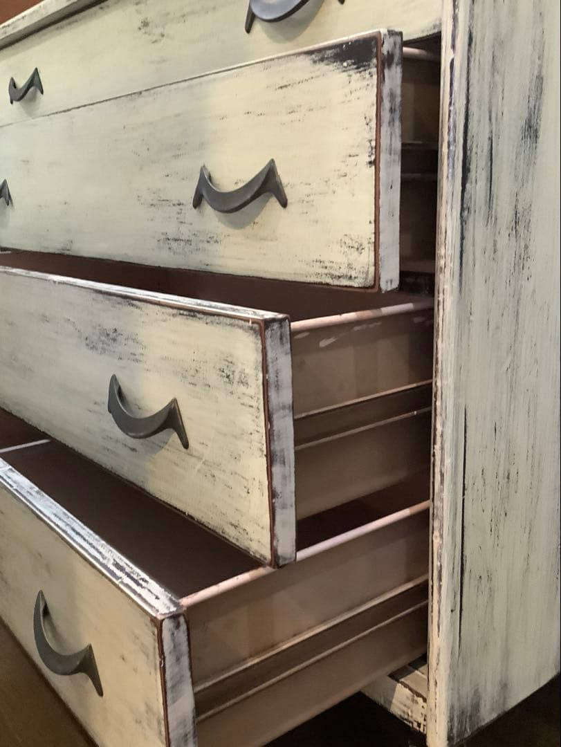 奥行51 幅102 高さ89.5cm 引き出し　スチール棚