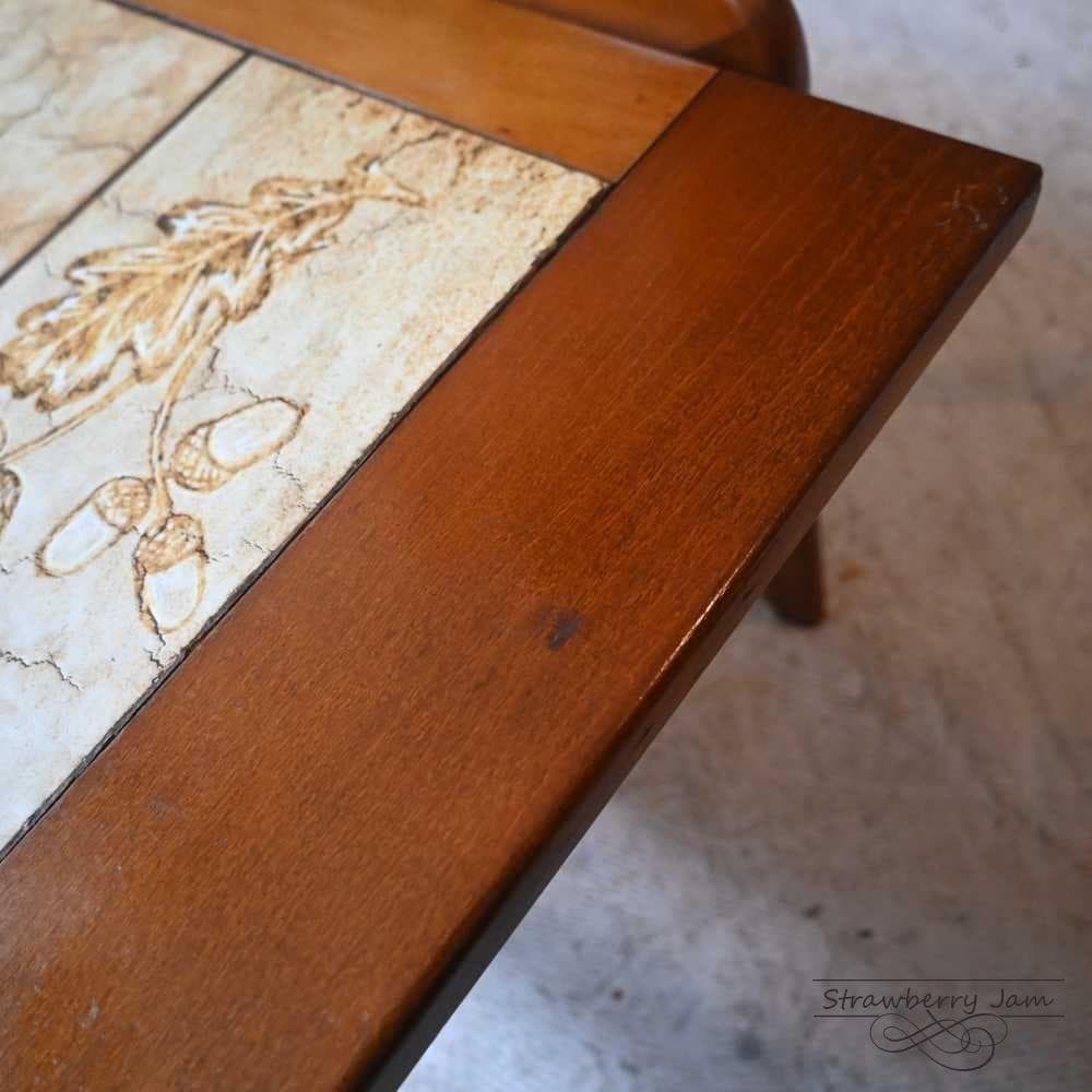 L3705-38 北欧ヴィンテージ デンマーク コーヒーテーブル タイル 北欧