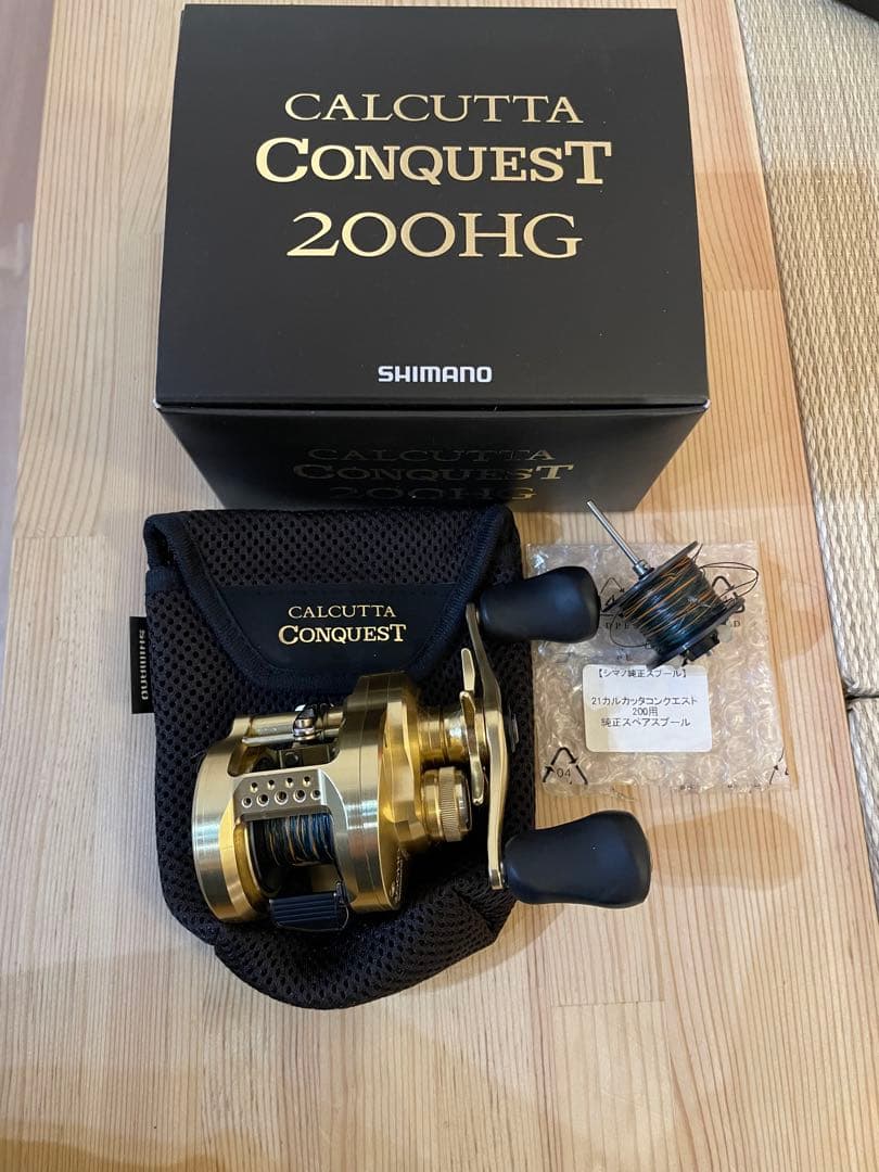 リール SHIMANO 21 CALCUTTA CONQUEST 200HG
