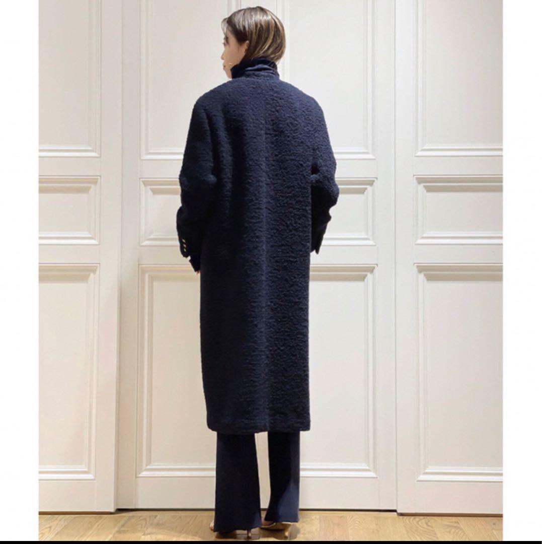 muse de Deuxieme Classe tweed Vネックコート