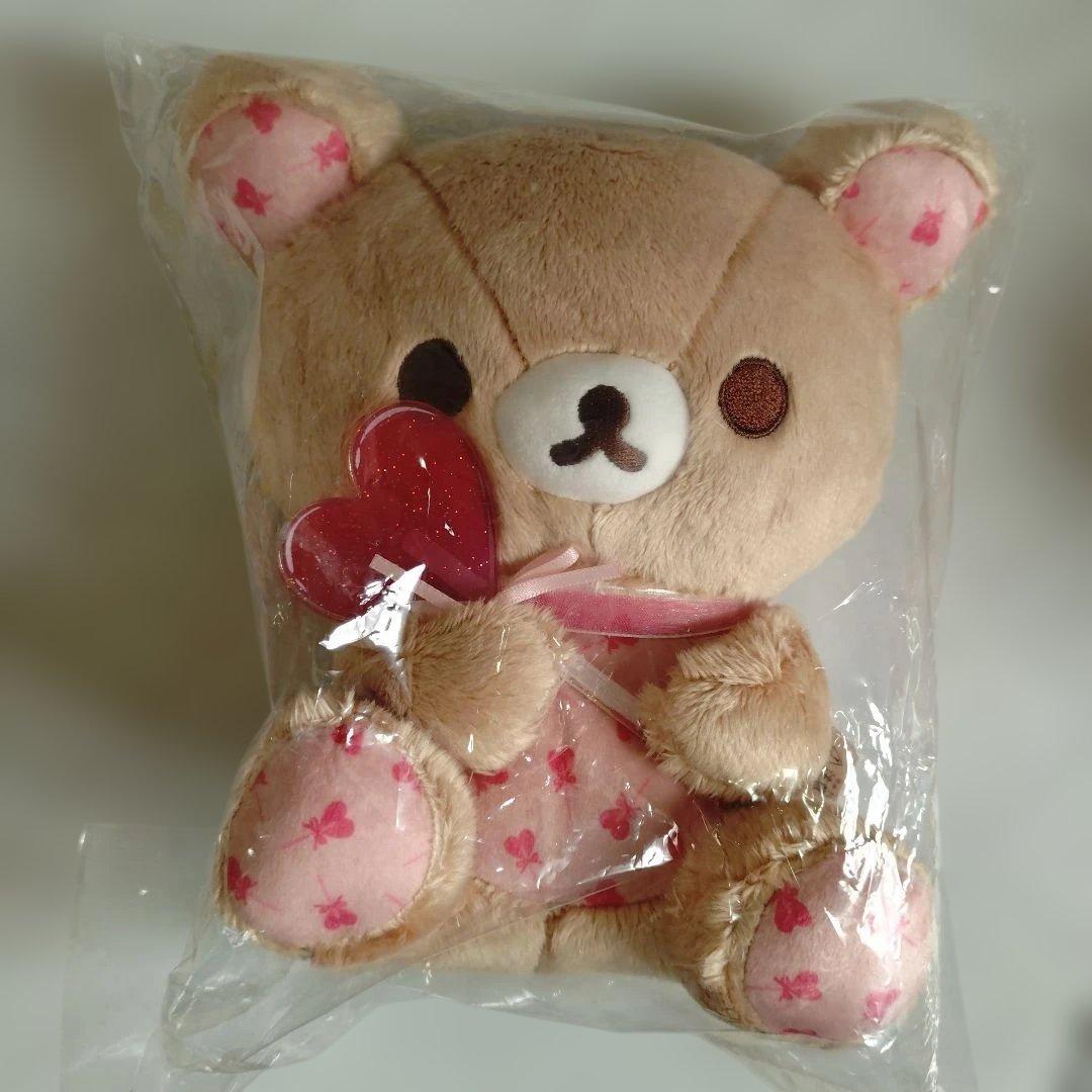 リラックマストア限定＊あつめてぬいぐるみ＊ハートシリーズロリポップ＊4点セット