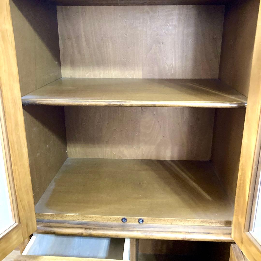 【コウ】ラタン トロピカルファイン アーチ型 キャビネット 籐家具