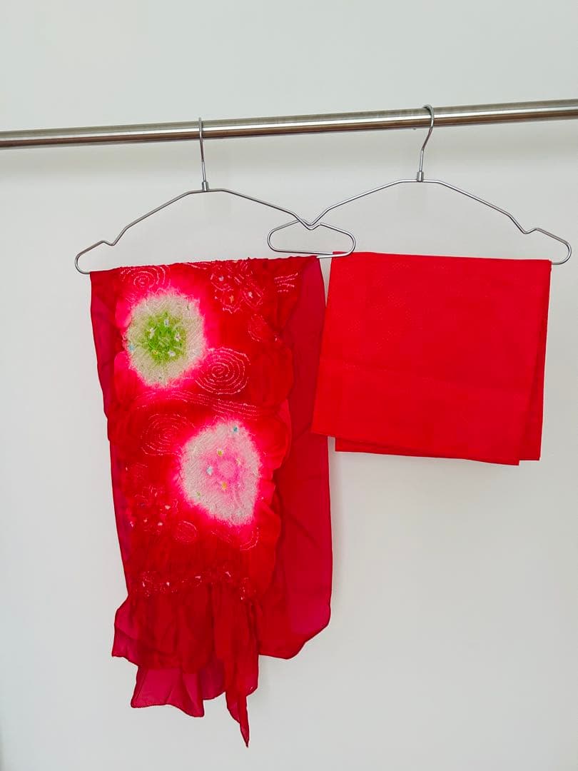 七五三 3歳 女の子 着物 被布 小物セット 美品