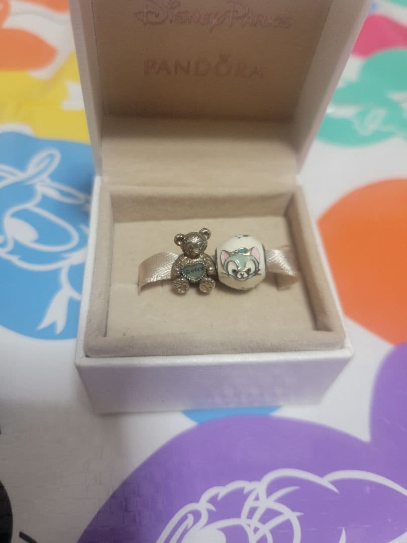 Disney‪✕‬PANDORA ダッフィー ジェラトーニチャーム