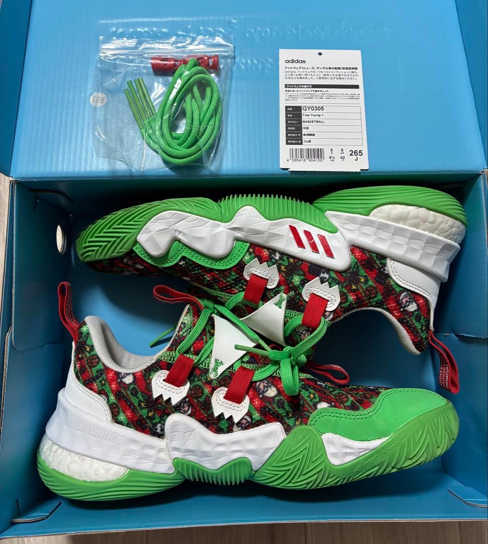 シューズ(男性用) adidas Trae Young 1 Christmas