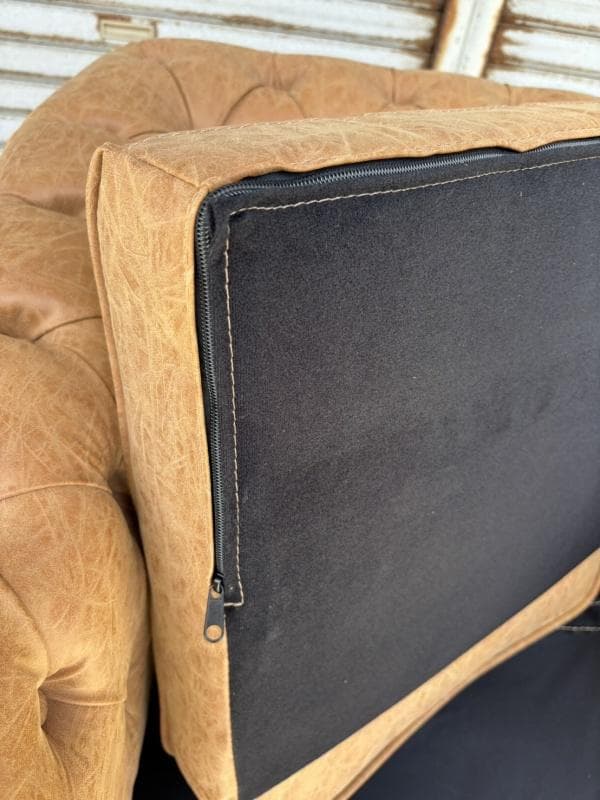 ☆送料無料☆ VINCENT / チェスターフィールド / 1Pソファ