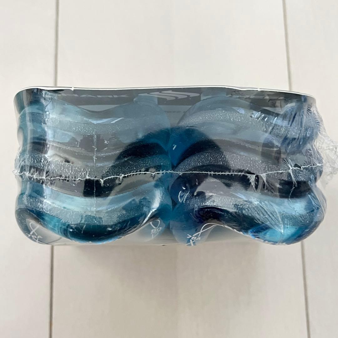 15☆新品 未開封☆ シャークウィール 60mm 78a クリアブルー