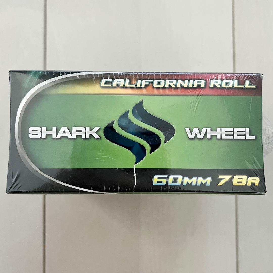 15☆新品 未開封☆ シャークウィール 60mm 78a クリアブルー