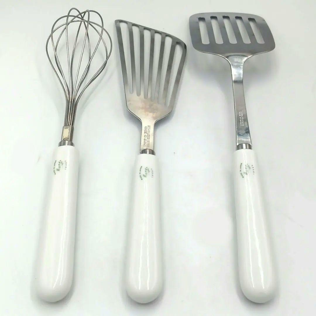 マニーローズ　調理器具セット フライ返しターナー2点&泡立て 1点 セット 希少