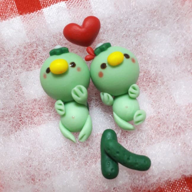 『タイムセール♪』♡縁起良いです♡仲良しカッパさんset♡