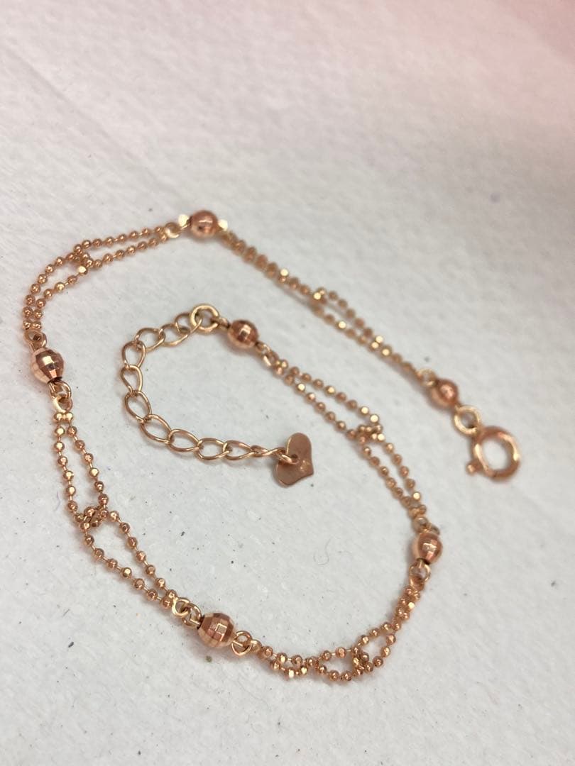 k10 ブレスレット　ピンクゴールド