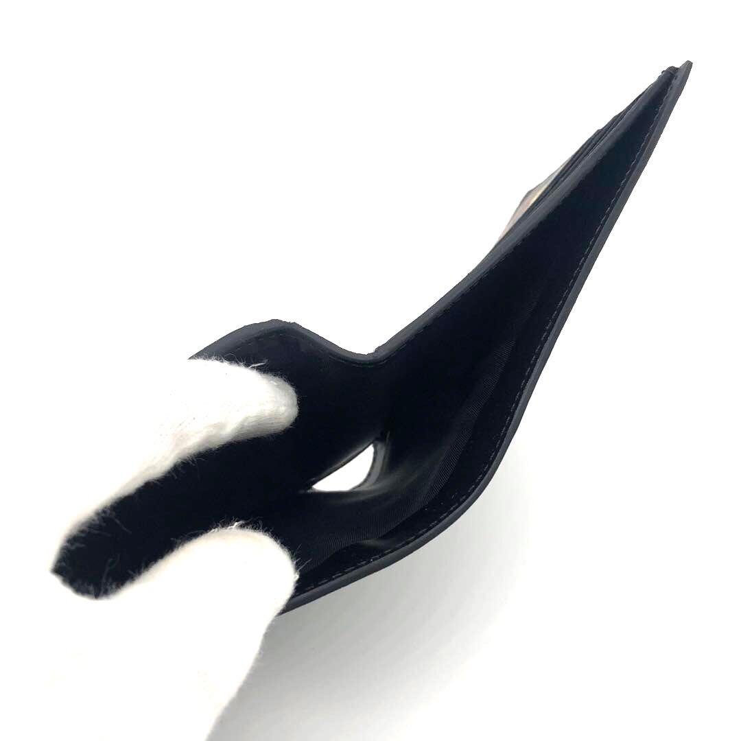 希少・未使用品☆ポールスミス ミニクーパー　レザー二つ折り財布　ブラック