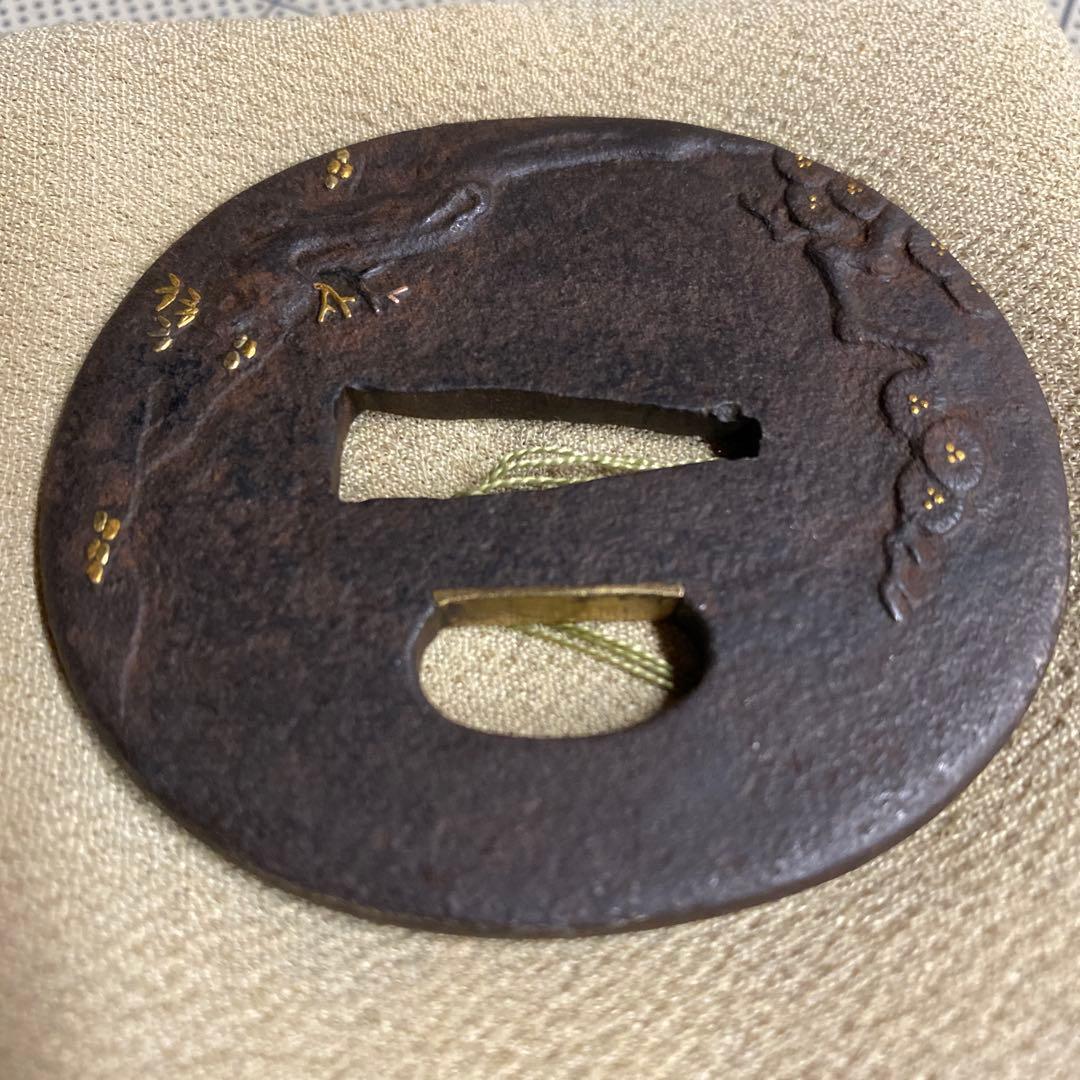 象嵌細工　鍔　大小セット