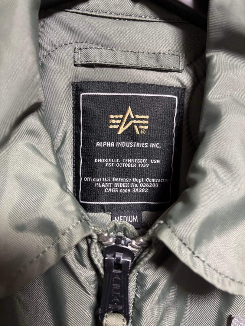 ALPHA INDUSTRIES MA-1 フライトジャケット MEDIUM