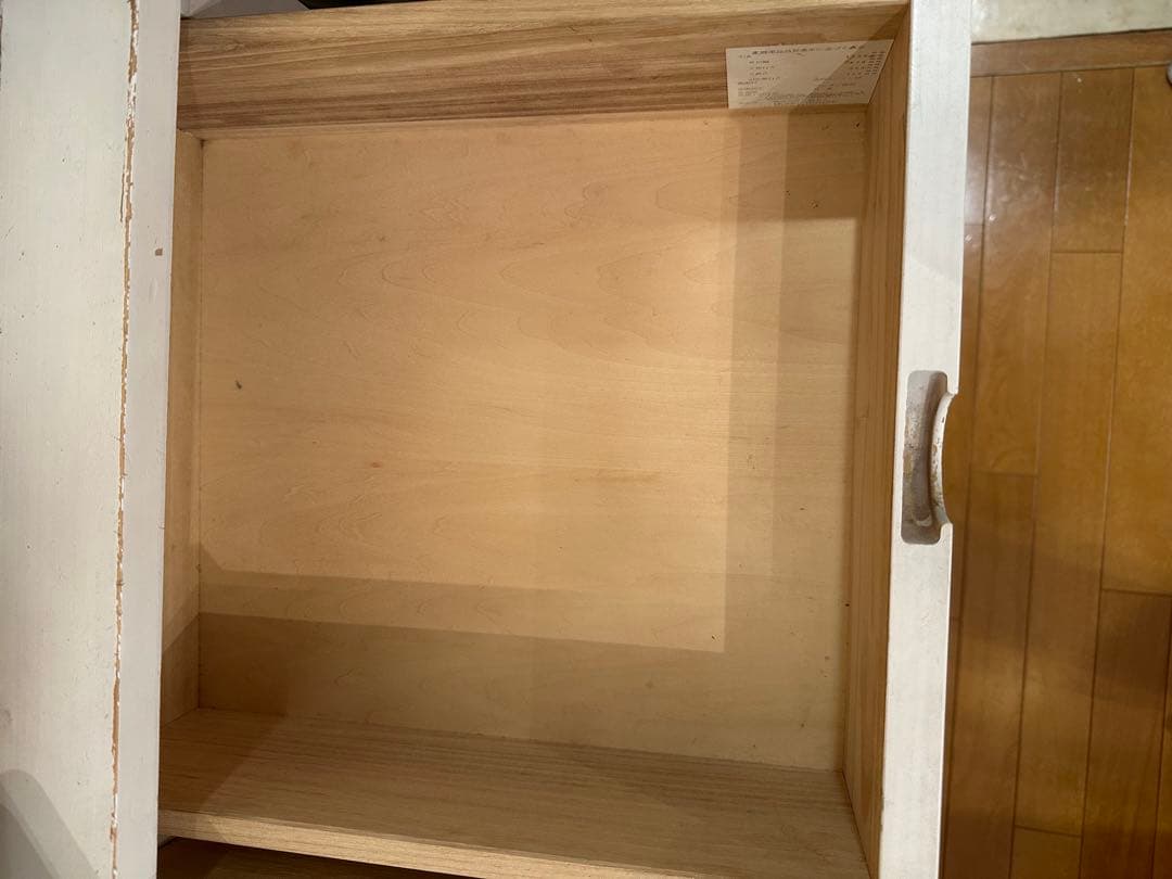 ホワイト木製コンソールテーブル