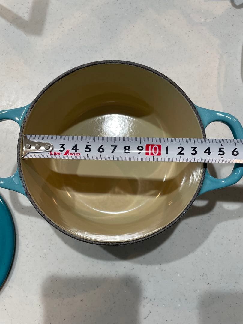 LE CREUSET 14cm 青