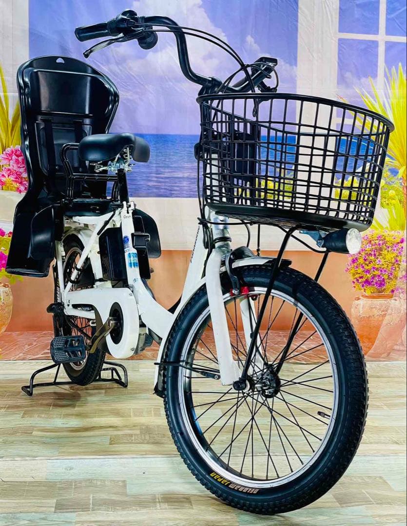 ギュットアニーズ⭐️16AH！パナソニック子供乗せ電動アシスト自転車Y3241