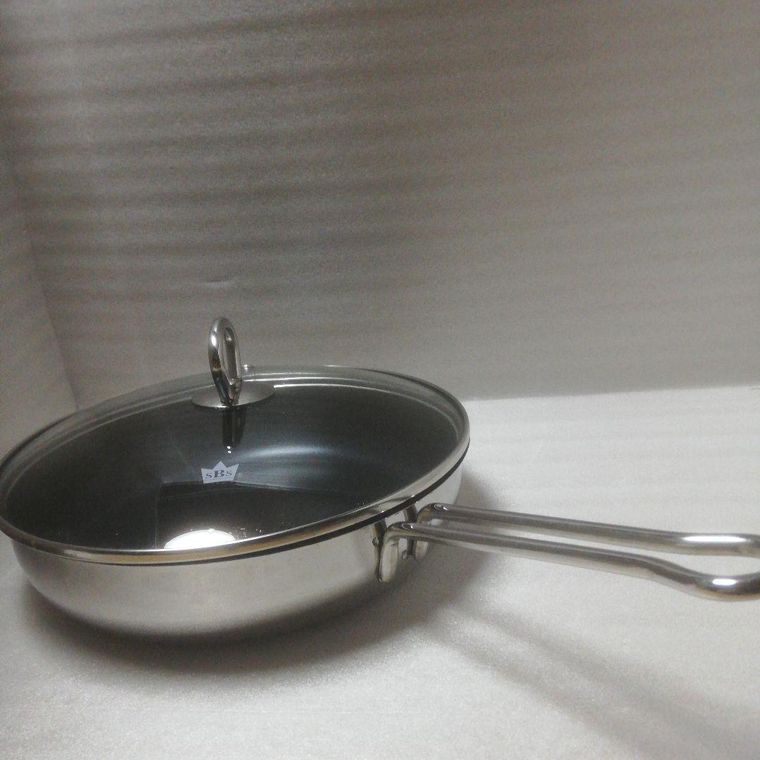 sbs フライパン　27センチ（本体、蓋のみ）