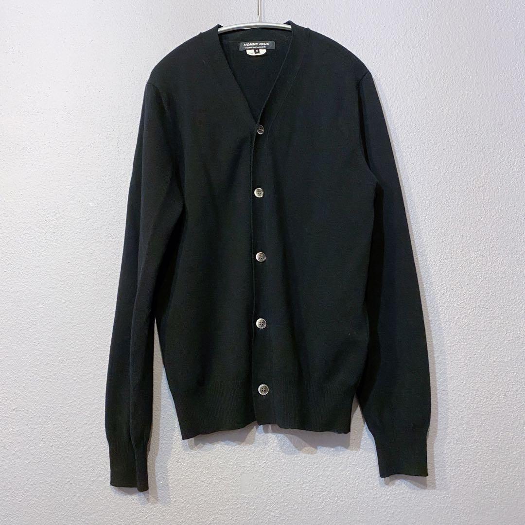 コムデギャルソンオムドゥ カーディガン ブラック Mサイズ