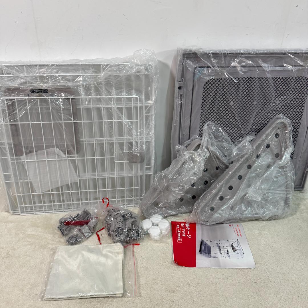 新品猫 ケージ キャットケージ 2段 2WAY 多頭飼い ネコ1616-160