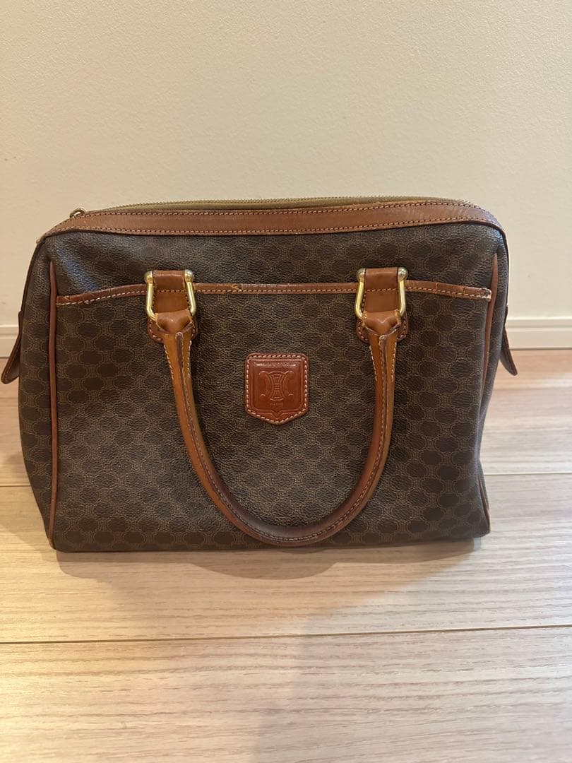 セリーヌ　ボストンバッグ　ヴィンテージ