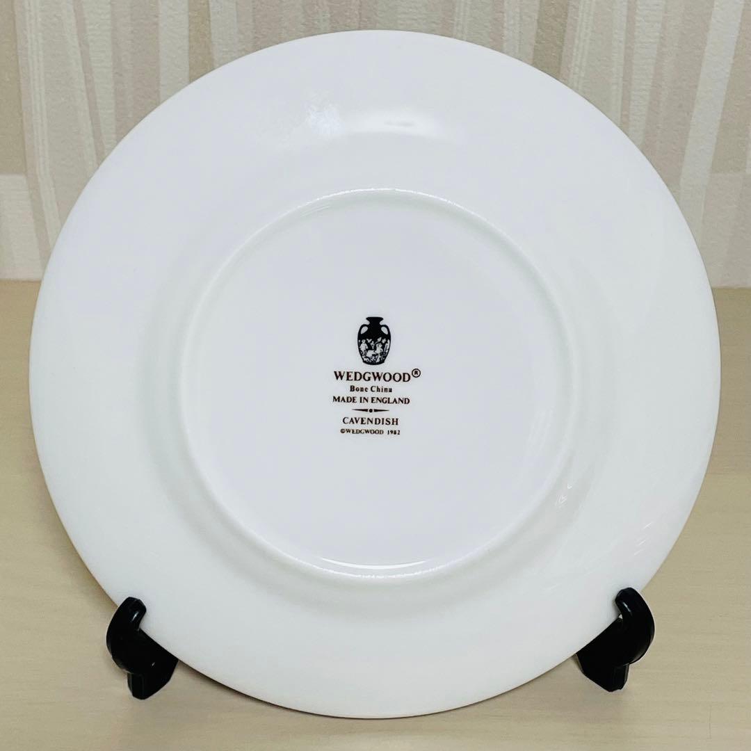 黒壺 ウェッジウッド キャベンディッシュ ケーキ デザート プレート 皿 8枚