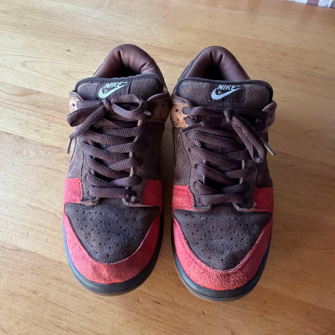 【限定値下げ】NIKE SB Dunk Low Bison つま赤　26cm