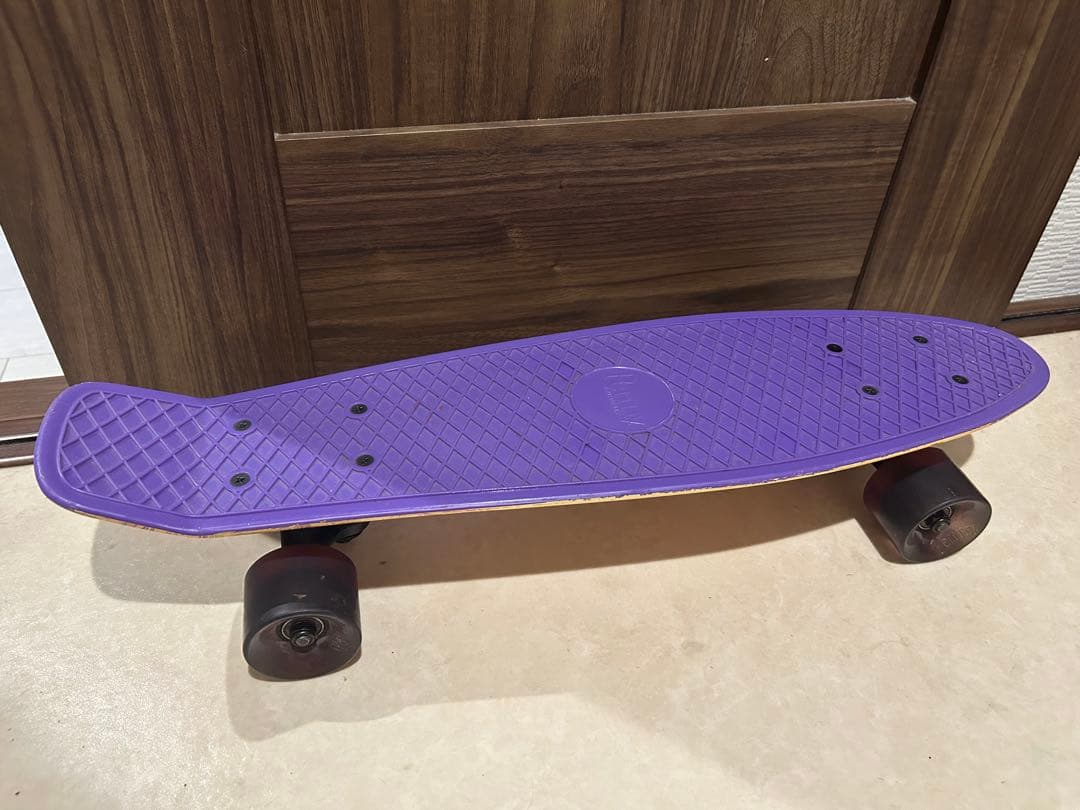 ペニー　シアトルで購入　パープル　ビーチ柄