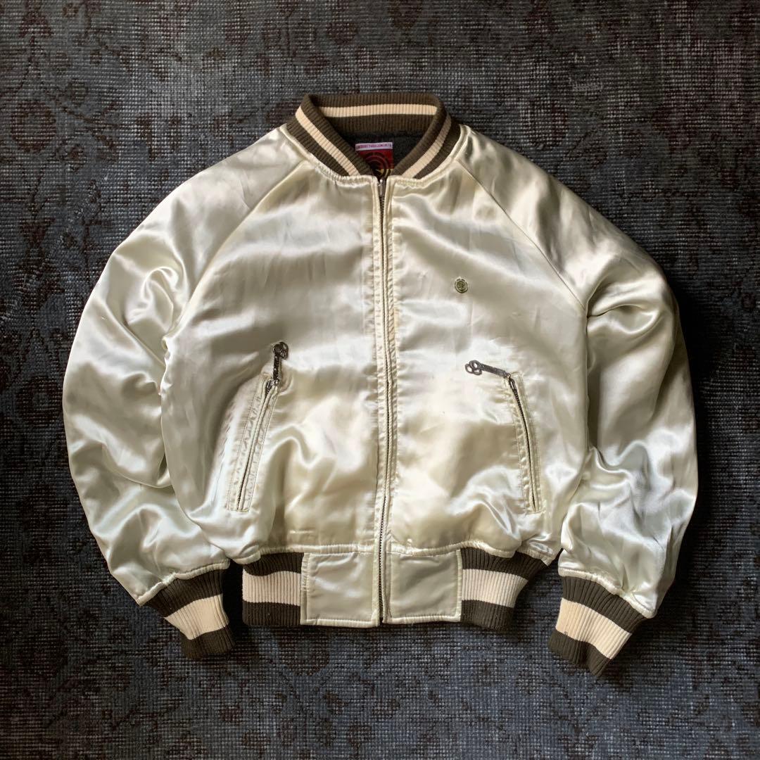 希少 00s ELEMENT スカジャン シルバー リバーシブル ボブマーリー