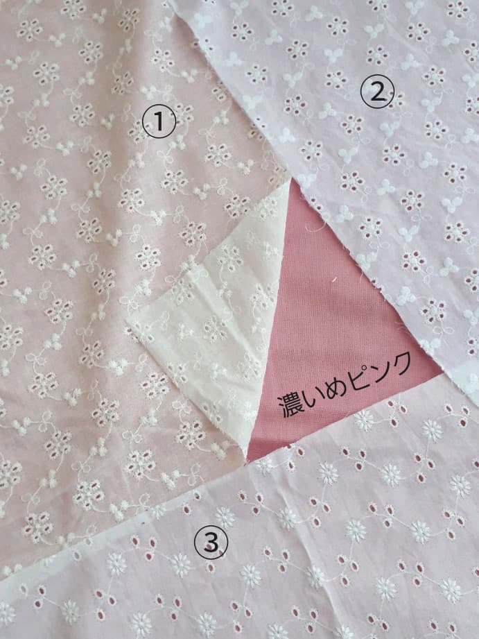 いちご刺繍レースのベビーハット(通常リボン)