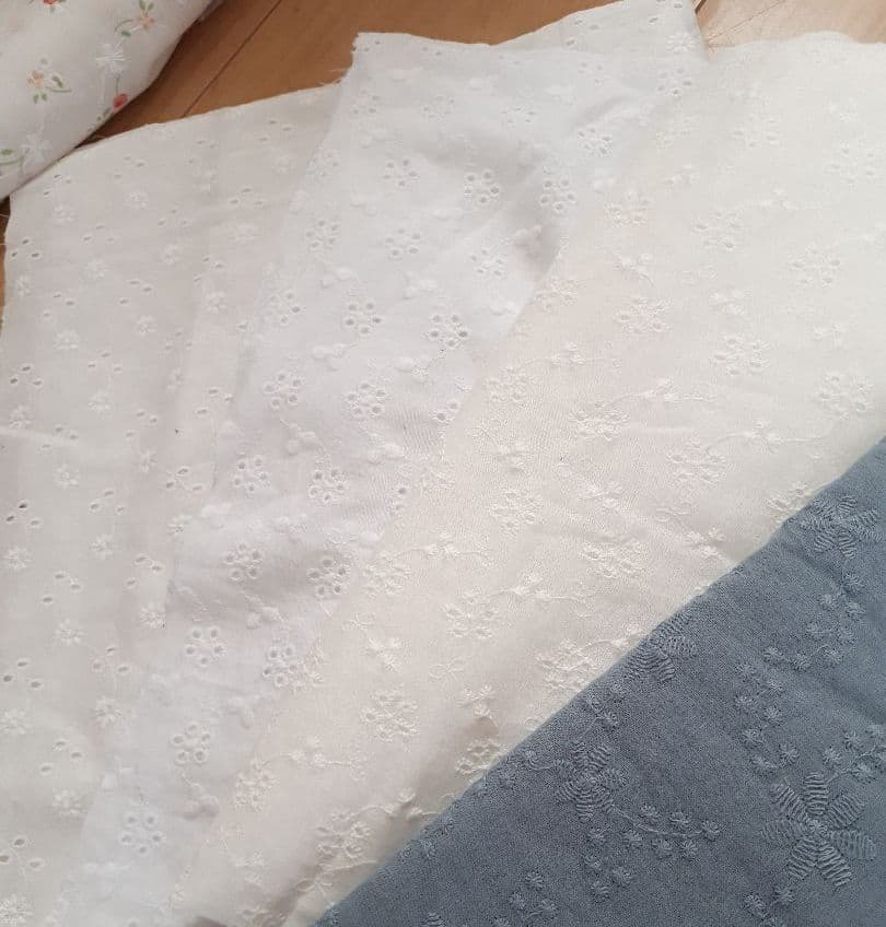 いちご刺繍レースのベビーハット(通常リボン)