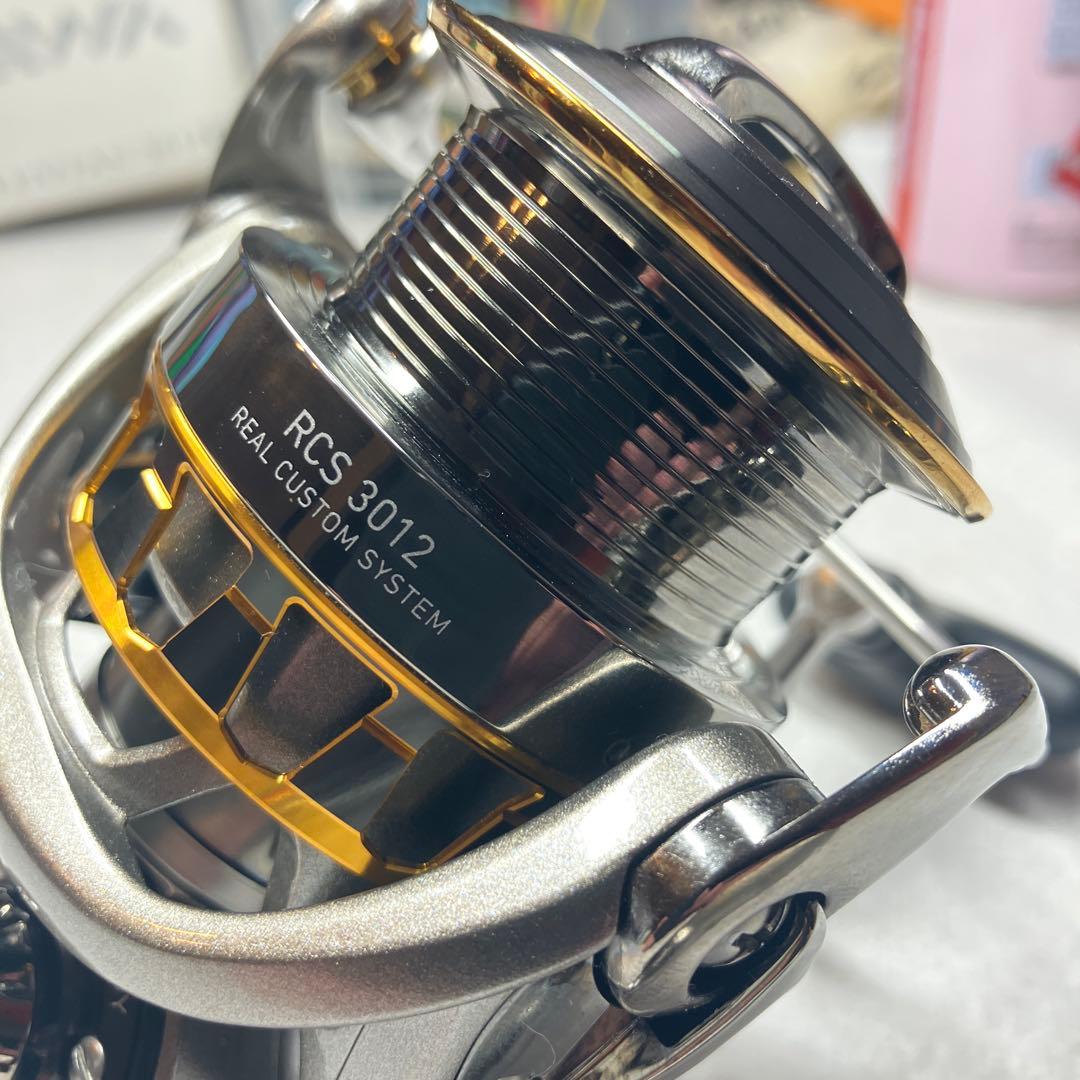 12 LUVIAS 3012H RCS エアスプールⅡ ゴールド BBカスタム済