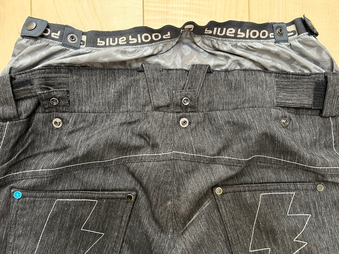 BLUE BLOOD スノーボードウェア上下セットアップ