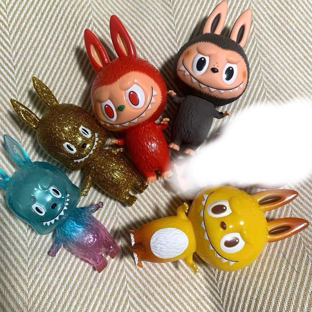ル*ュ様 ラブブlabubu 初期ブラインドボックス5体フィギュアzimomo