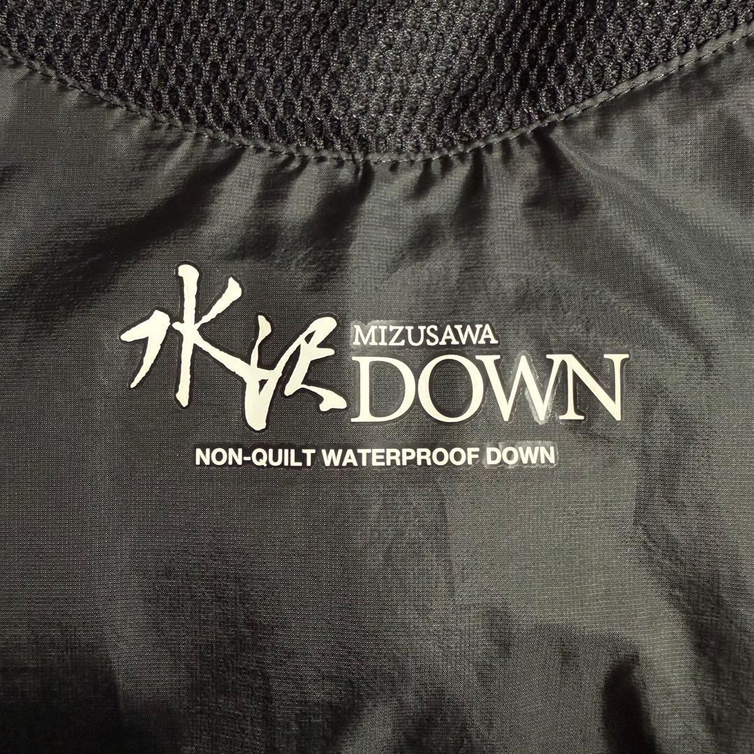 極美品 水沢ダウン DESCENTE ダウンジャケット マウンテニア ブラック