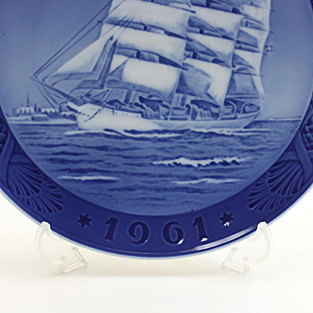 1961年 「訓練船デンマーク号」 イヤープレート ロイヤルコペンハーゲ北欧北欧