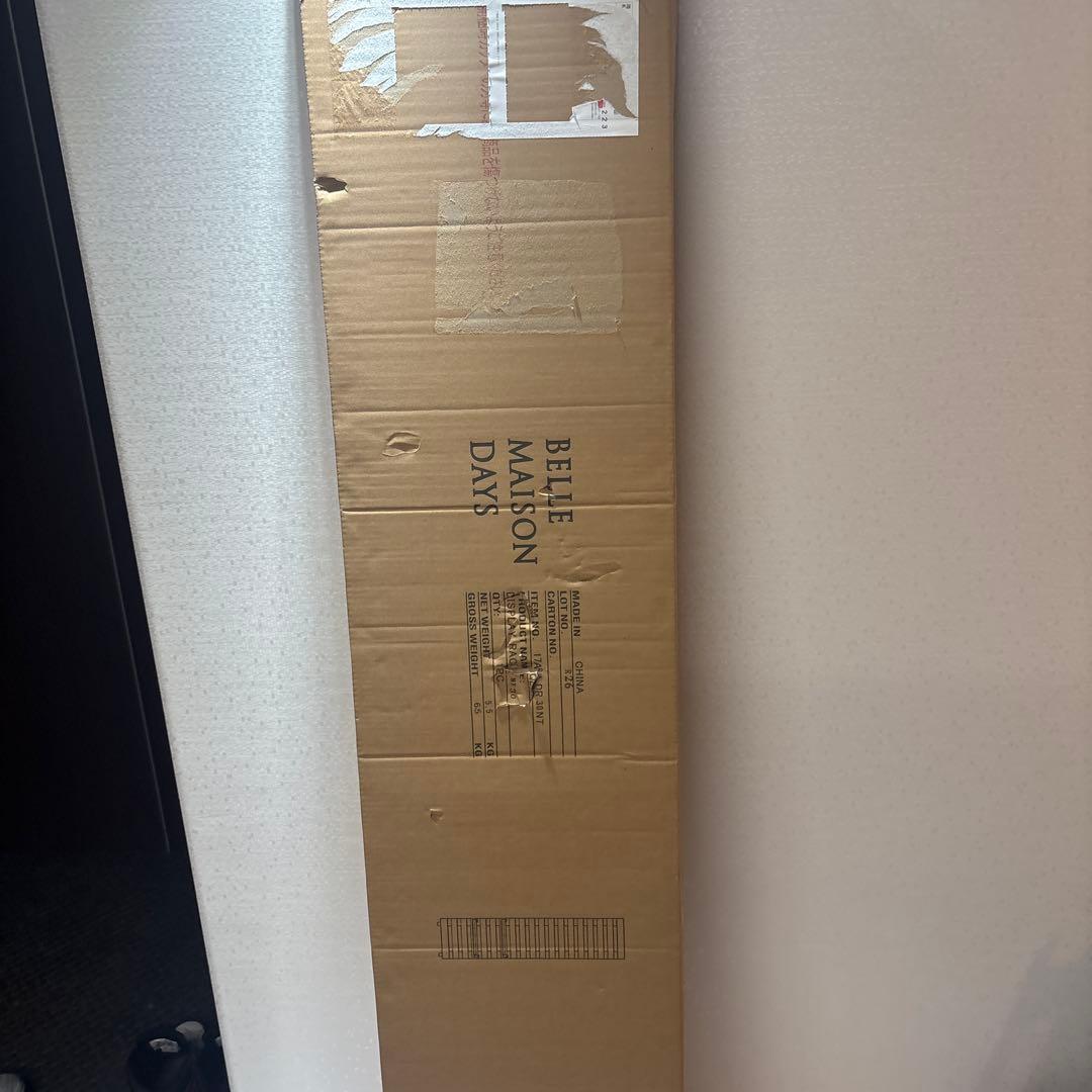 新品未使用　ベルメゾン　ディスプレイラック ＜ナチュラル／幅30cm＞