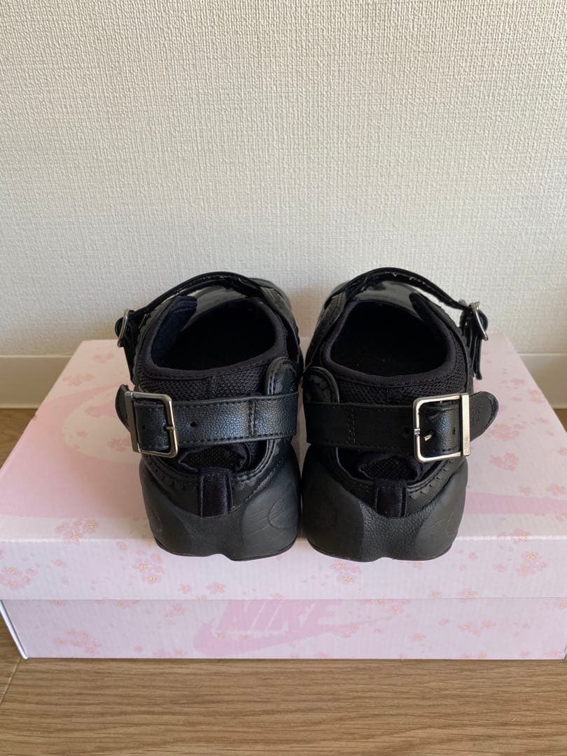 靴 Nike Women's Air Rift Leather \"Black\"