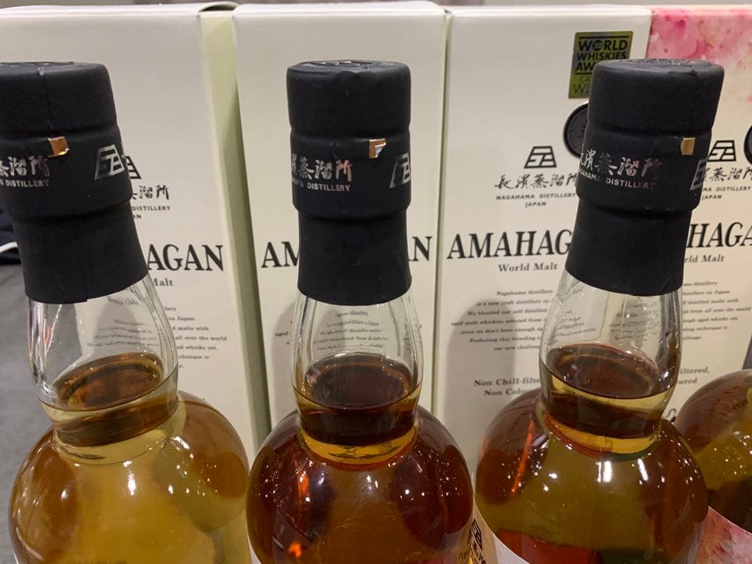 アマハガン　長濱　ウィスキー　新品未開封　6本セット