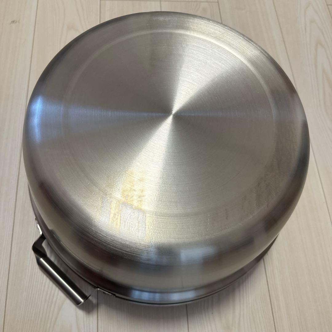 【新品】業務用 両手鍋 45cm  IH対応 アルミ鍋 電磁調理器用