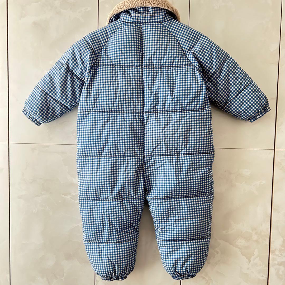 アウター TINY COTTONS VICHY PADDED OVERALL 4Y