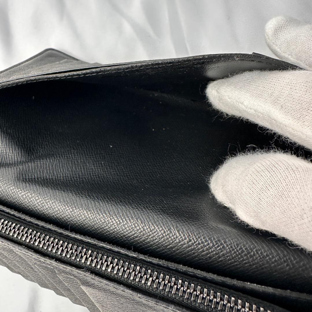 【美品】ルイヴィトン 長財布 ブラザ ダミエ ジャイアントNIGOコラボ 箱付き