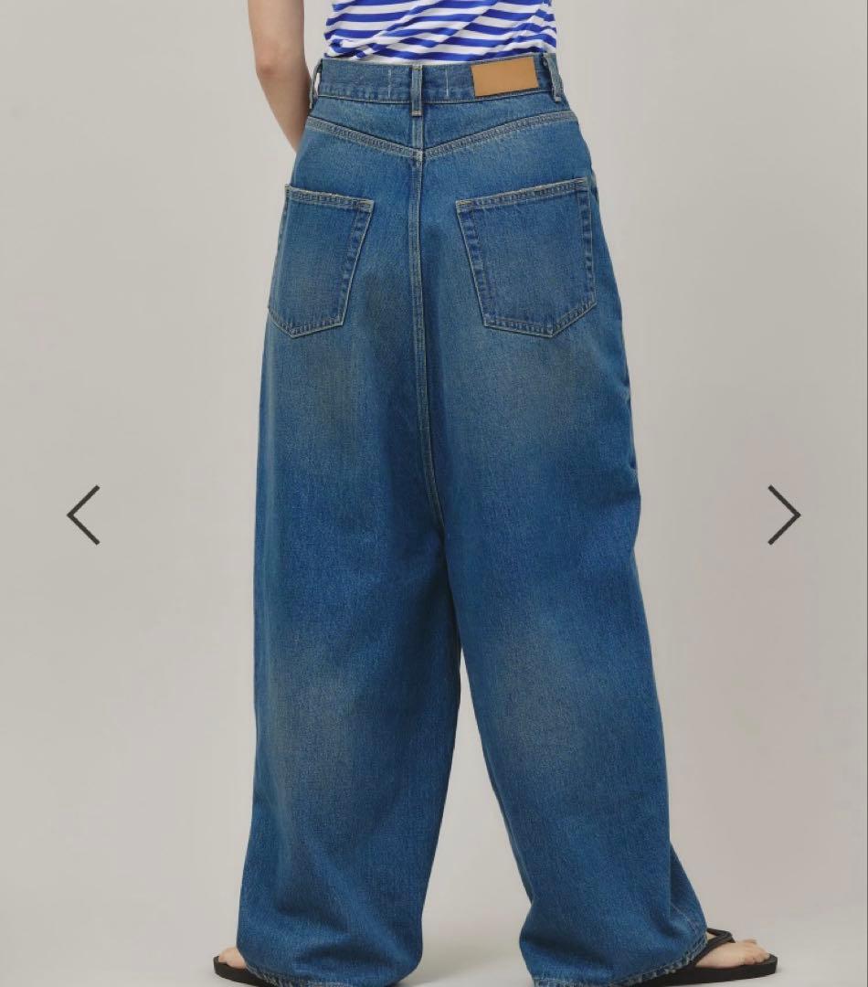 Curensology &RC スーパーワイドルーズデニム 34