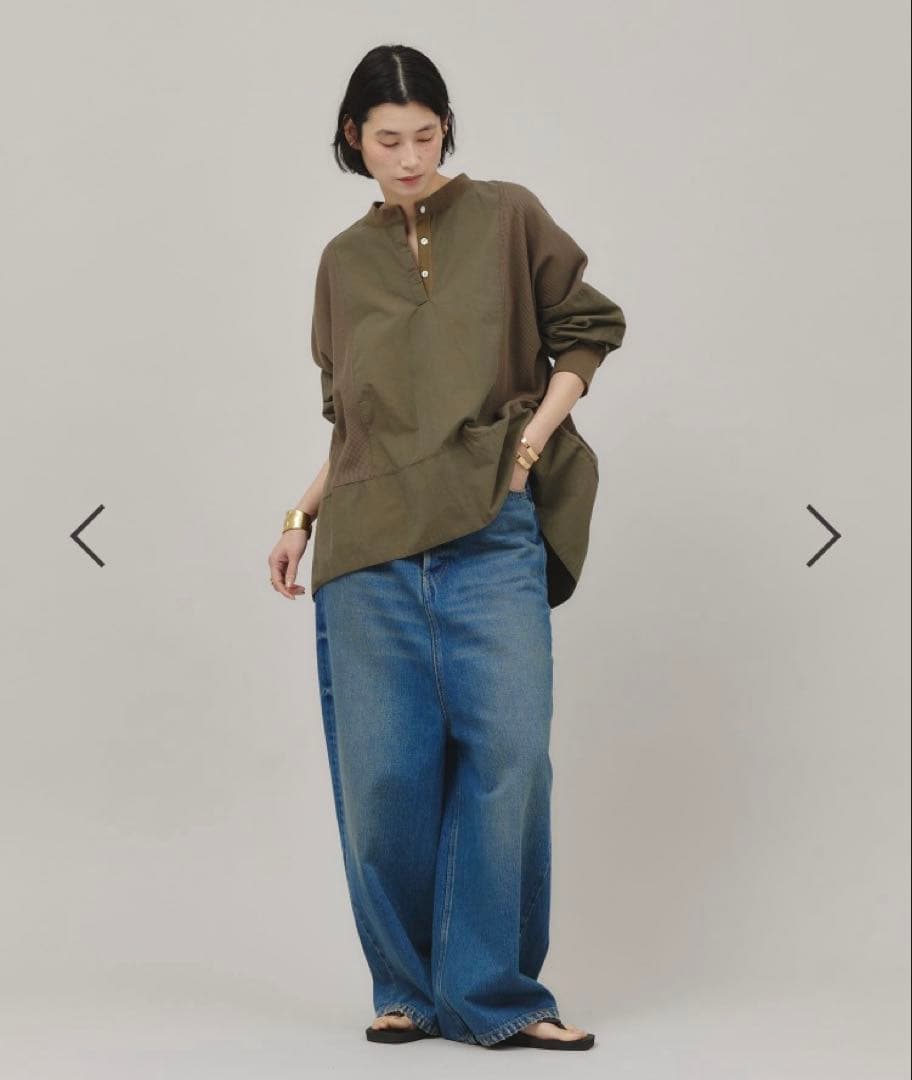 Curensology &RC スーパーワイドルーズデニム 34