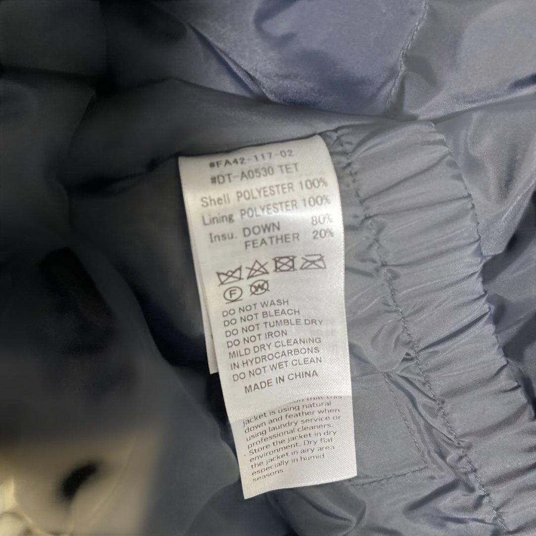 [極美品]24AW DANTON フーディッドダウンショートジャケット ダントン