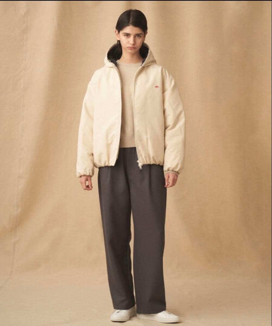 [極美品]24AW DANTON フーディッドダウンショートジャケット ダントン