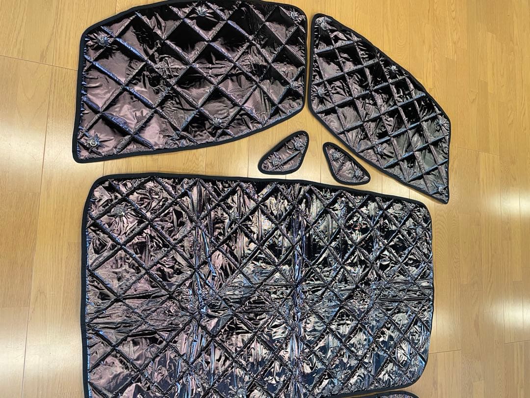 NV200 デリカ用 Aizu製 マルチシェード・ブラッキー 10枚フルセット