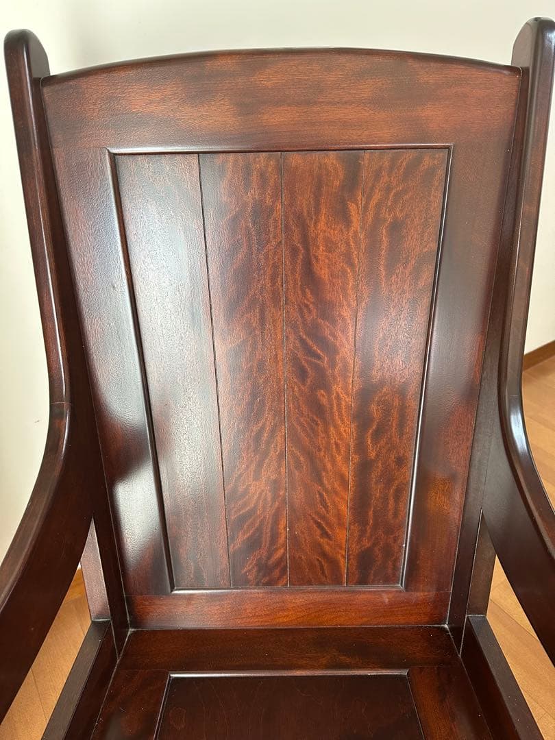 松本民芸家具　K型ロッキングチェア　シール作者名　美品　新品定価308,000円